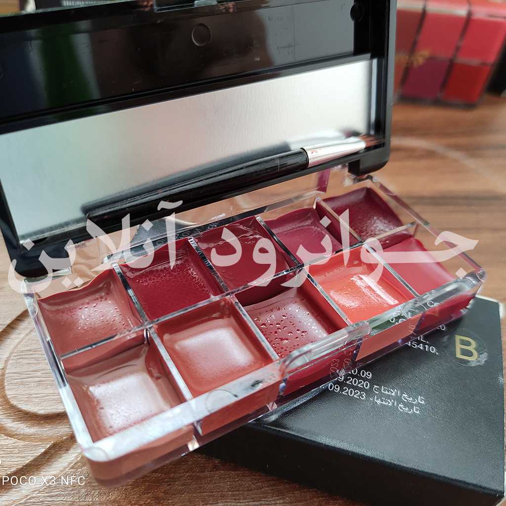پالت رژلب گلف لاو 10عددی GolfLowe — تصویر ۳
