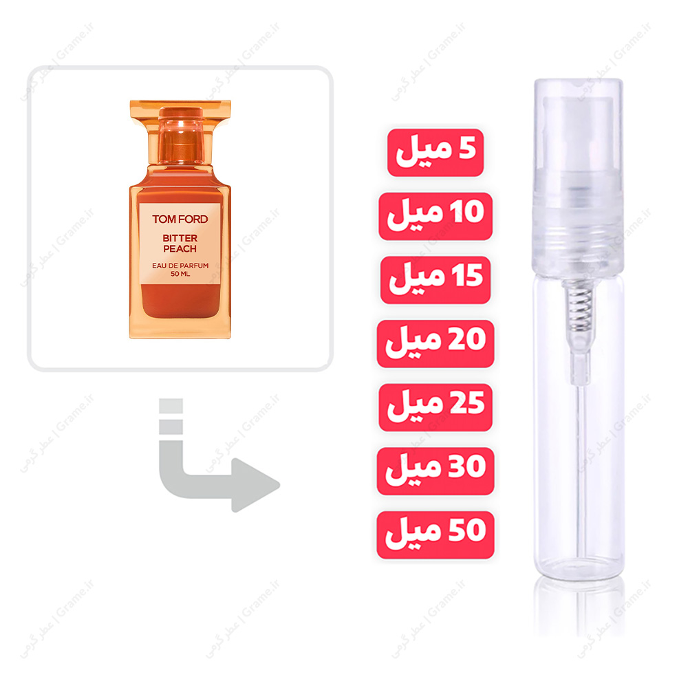 عطر گرمی بیتر پیچ تام فورد زنانه و مردانه | Tom Ford Bitter Peach — تصویر ۲