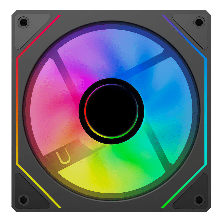 فن کیس اوست AWEST AVI-120B ARGB