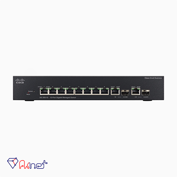 سوئیچ گیگابایت 10 پورت سیسکو Cisco SG300-10