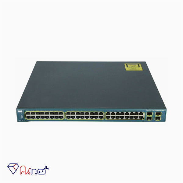 سوئیچ گیگابایت 48 پورت poe سیسکو Cisco WS-C3560G-48PS-S