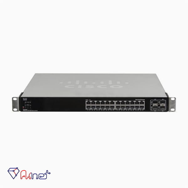 سوئیچ گیگابایت 24 پورت PoE سیسکو Cisco Switch SGE2000P