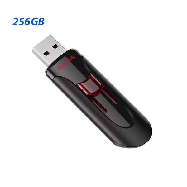 فلش 256 گیگ سن دیسک sandisk cruzer glide — تصویر ۲