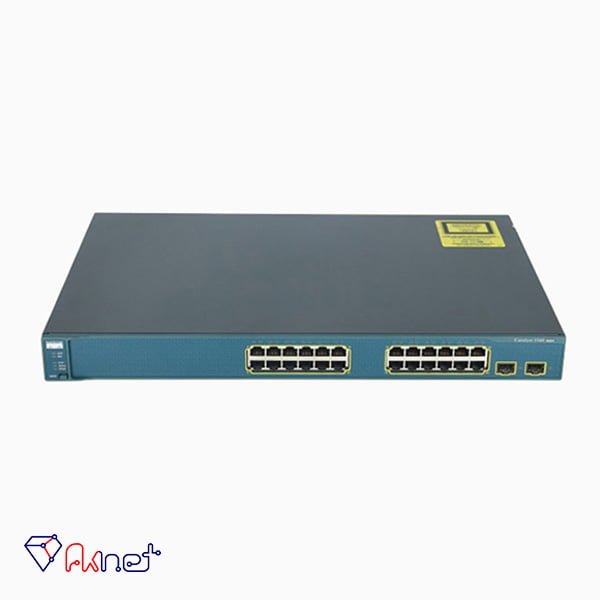 سوئیچ 24 پورت poe سیسکو Cisco WS-C3560-24PS-S