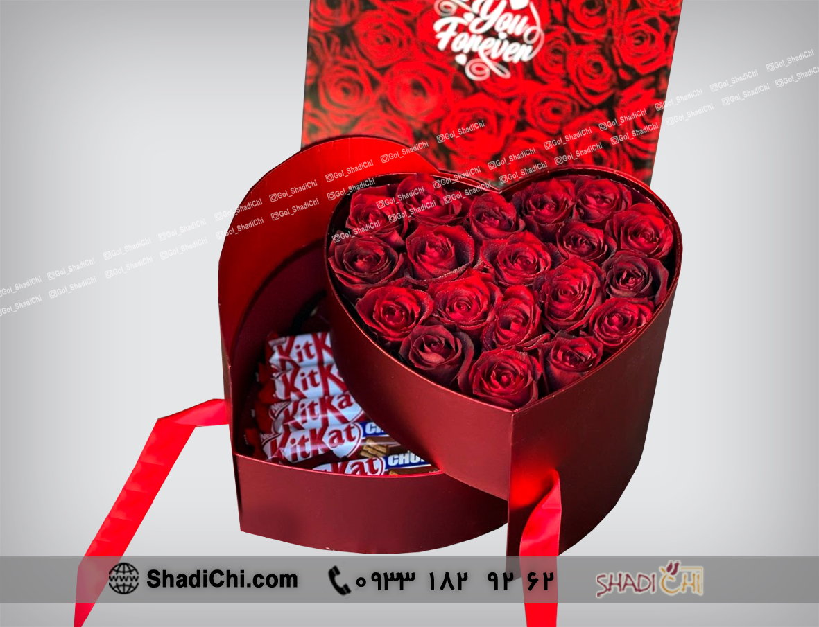 باکس گل و شکلات