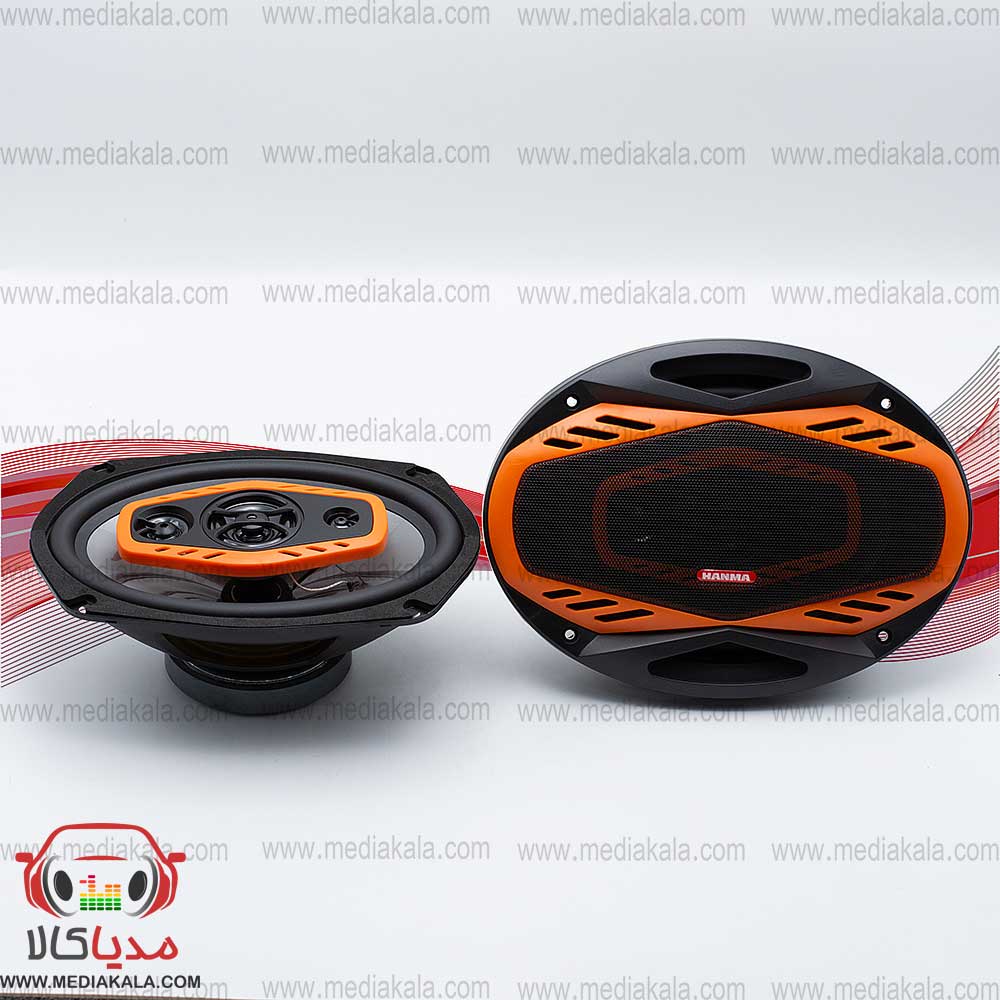 اسپیکر خودرو هانما مدل استیل میت مدل HM-6930 بسته 2 عددی