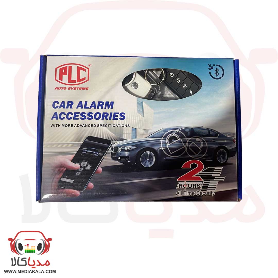دزدگیر خودرو برند PLC بلوتوثی 2 ریموت مدل 2Remote
