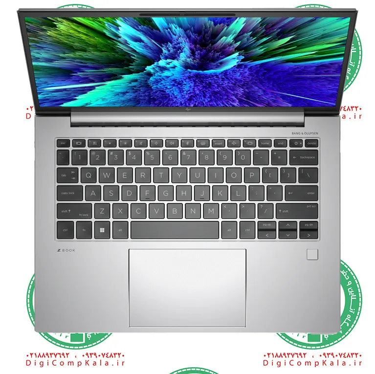 لپ تاپ 14 اینچ اچ پی HP ZBook FireFly 14 G11 Intel Core Ultra 7 155U DDR5 WUXGA (1920 x 1200) IPS نسل 14 اینتل گارانتی ت? — تصویر ۳