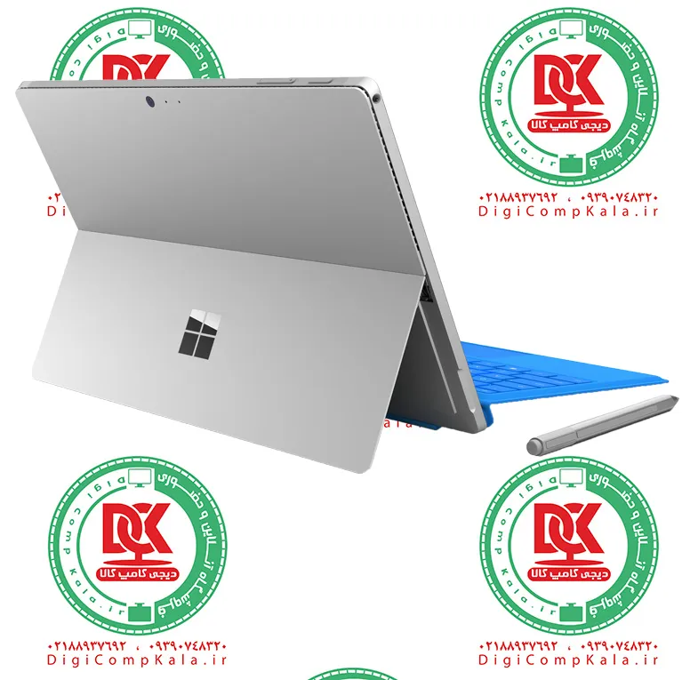 سرفیس پرو 4 12.3 اینچ 5 مگاپیکسل لمسی Microsoft Surface Pro 4 i7 6600u رنگ پلاتینی همراه کیبرد و قلم ? — تصویر ۴