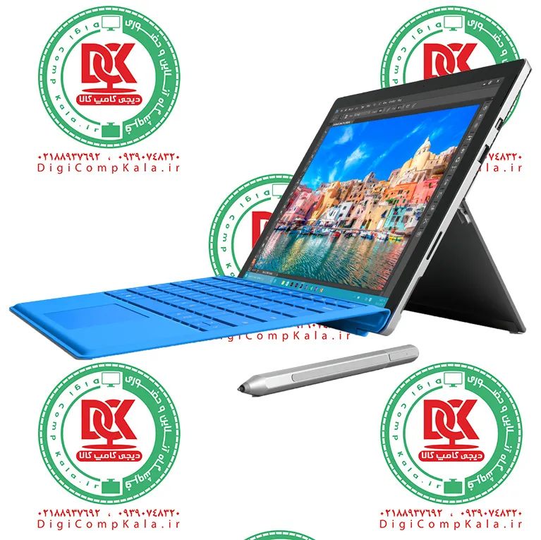 سرفیس پرو 4 12.3 اینچ 5 مگاپیکسل لمسی Microsoft Surface Pro 4 i7 6600u رنگ پلاتینی همراه کیبرد و قلم ? — تصویر ۵