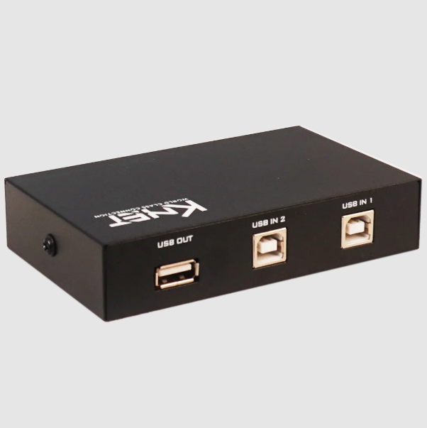 سوئیچ دستی ۲ پورت USB کی نت مدل K-S312