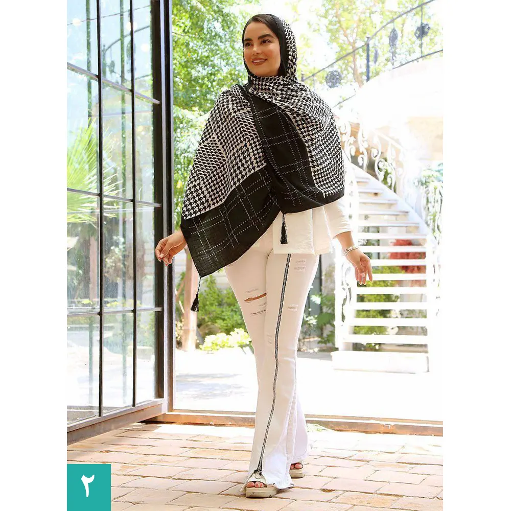 شال نخی کد 379 — تصویر ۴