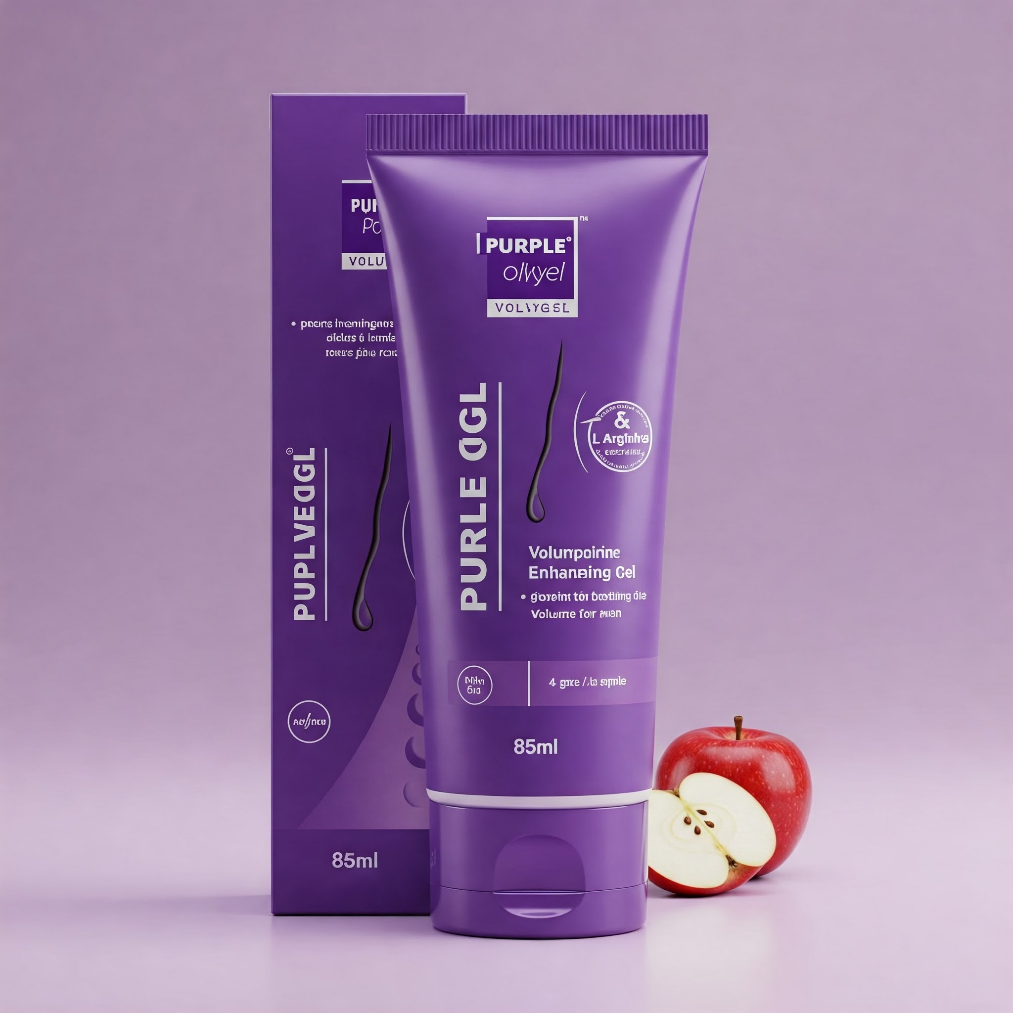 ژل حجم دهنده پلی ژل Polygel بنفش:افزایش حجم آلت تناسلی آقایان