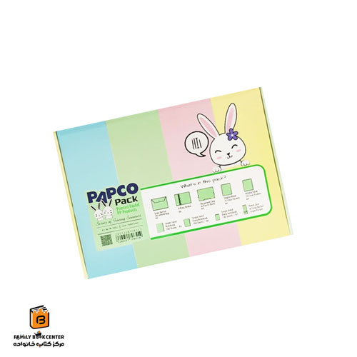 پک محصولات سبز پاستلی پاپکو (PAPCO)