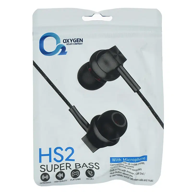 هندزفری سیم دار اکسیژن مدل HS2 — تصویر ۲