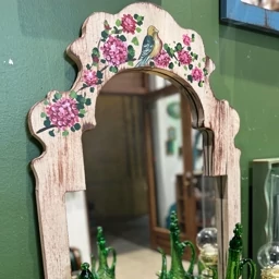 آینه دکوراتیو نقاشی شده — تصویر ۳