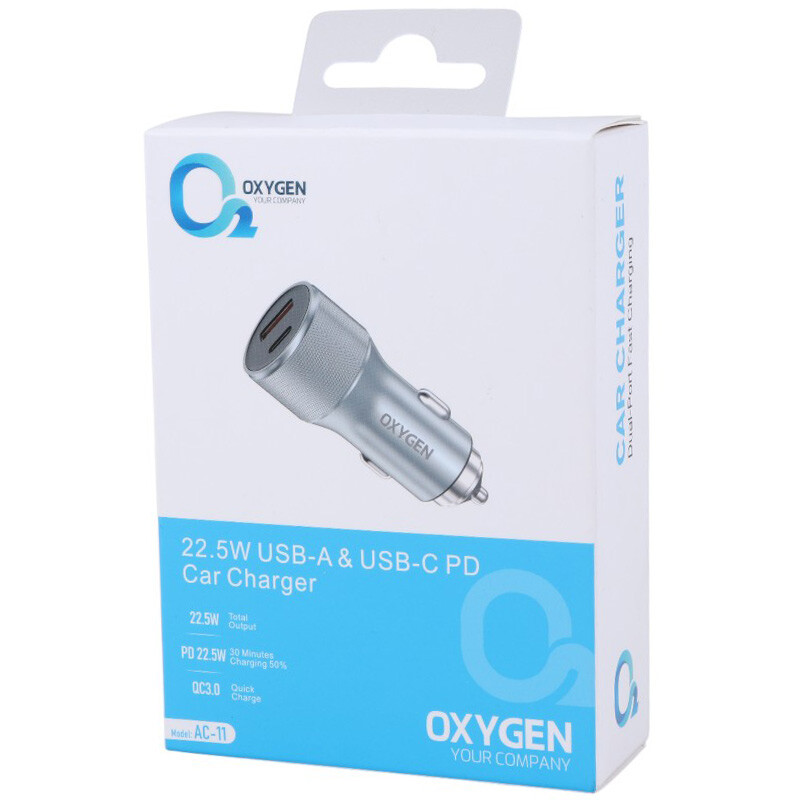 شارژر فندکی 22.5 وات اکسیژن AC-11 — تصویر ۷