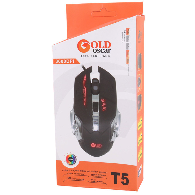 موس گیمینگ گلد اسکار T5 — تصویر ۲