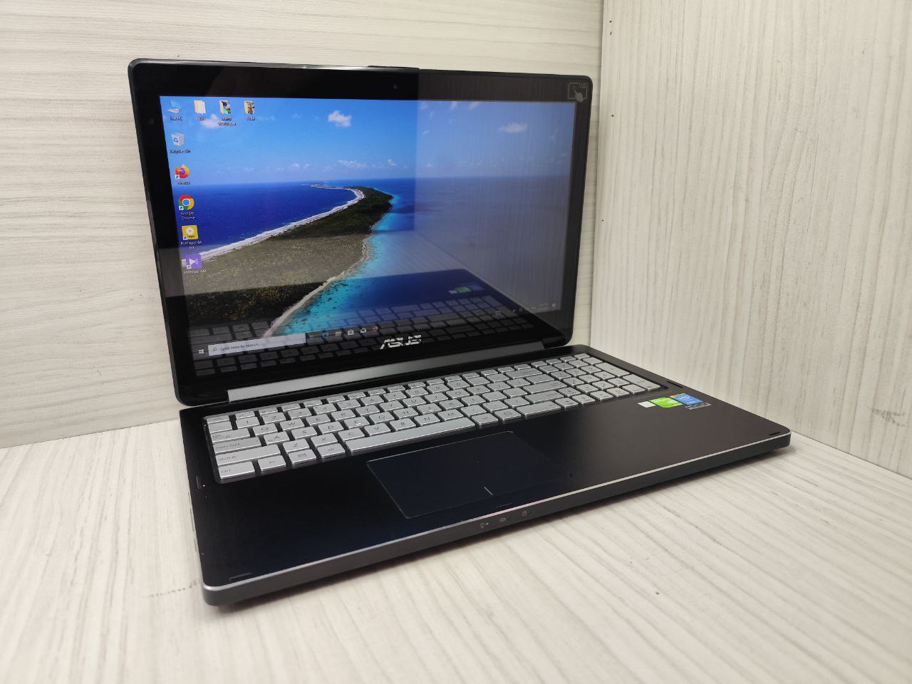 لپ تاپ صفحه لمسی و چرخشی ایسوس مدل Asus Q551LN