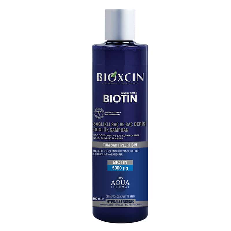 شامپو بیوکسین BIOXCIN مدل BIOTIN حجم 300 میل — تصویر ۲