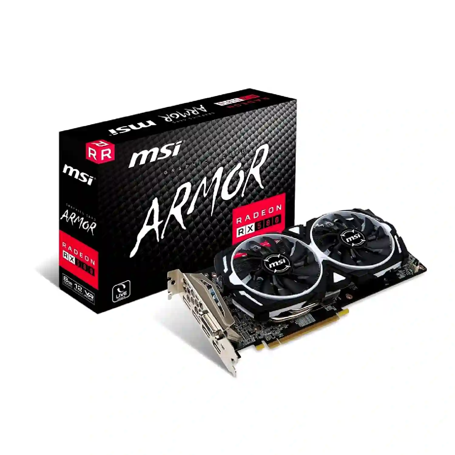 کارت گرافیک ام اس آی MSI Radeon RX 580 ARMOR 8GB (استوک تست شده)