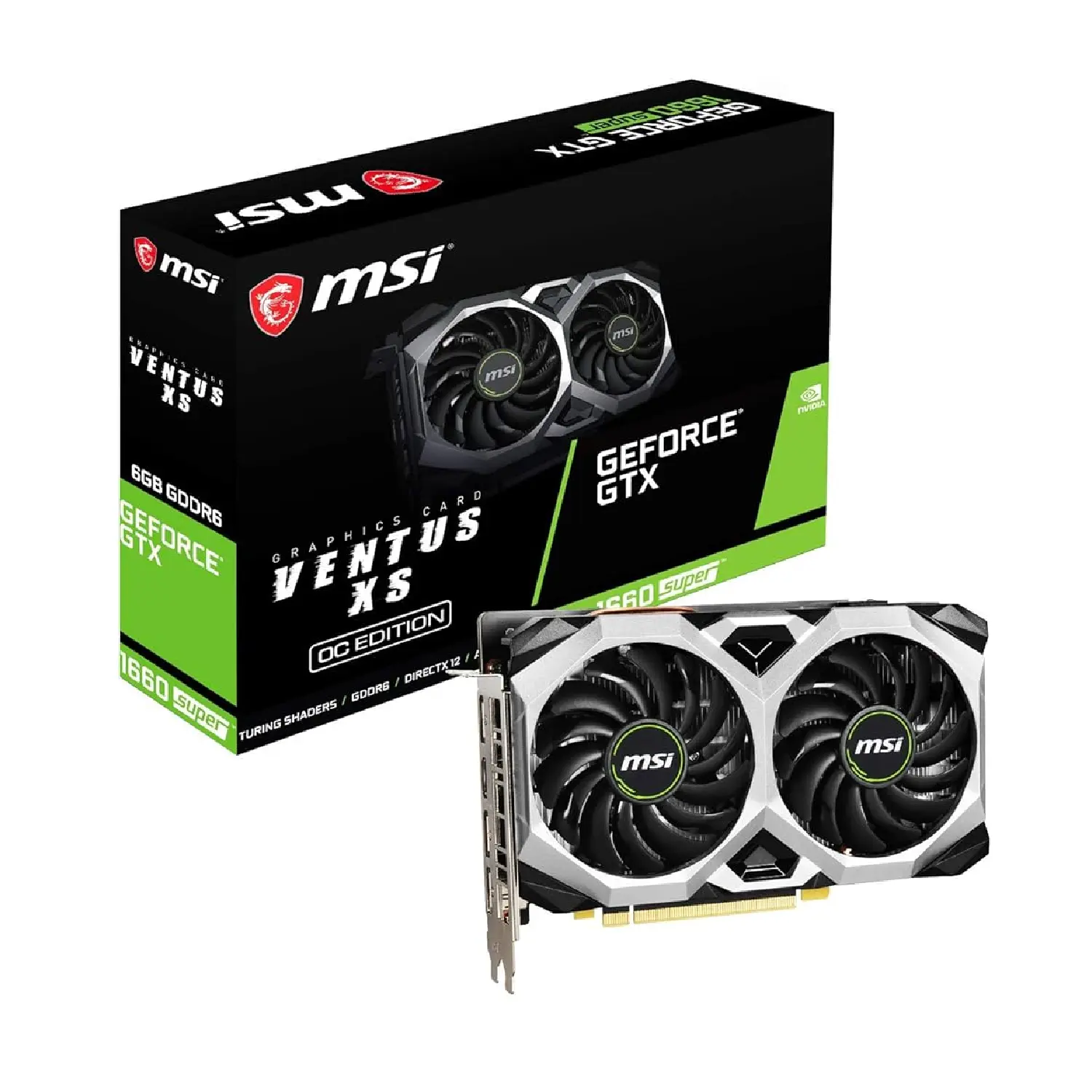 کارت گرافیک MSI GeForce GTX 1660 SUPER VENTUS XS OC 6GB استوک