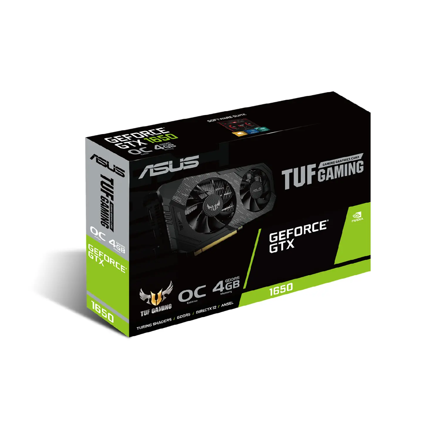 کارت گرافیک ASUS TUF Gaming GTX 1650 OC (GDDR6) حافظه 4GB استوک