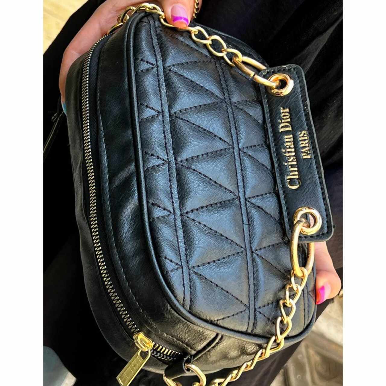 کیف زنانه کوچک DIOR دوشی کد 107 — تصویر ۳