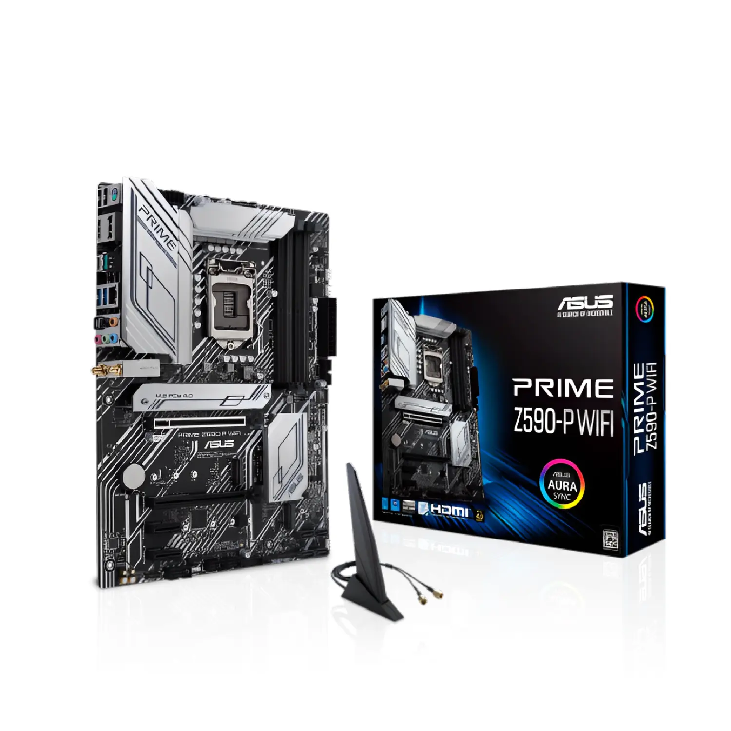 پک مادربرد و پردازنده ASUS PRIME Z590-P + Core i7 – 11700K استوک