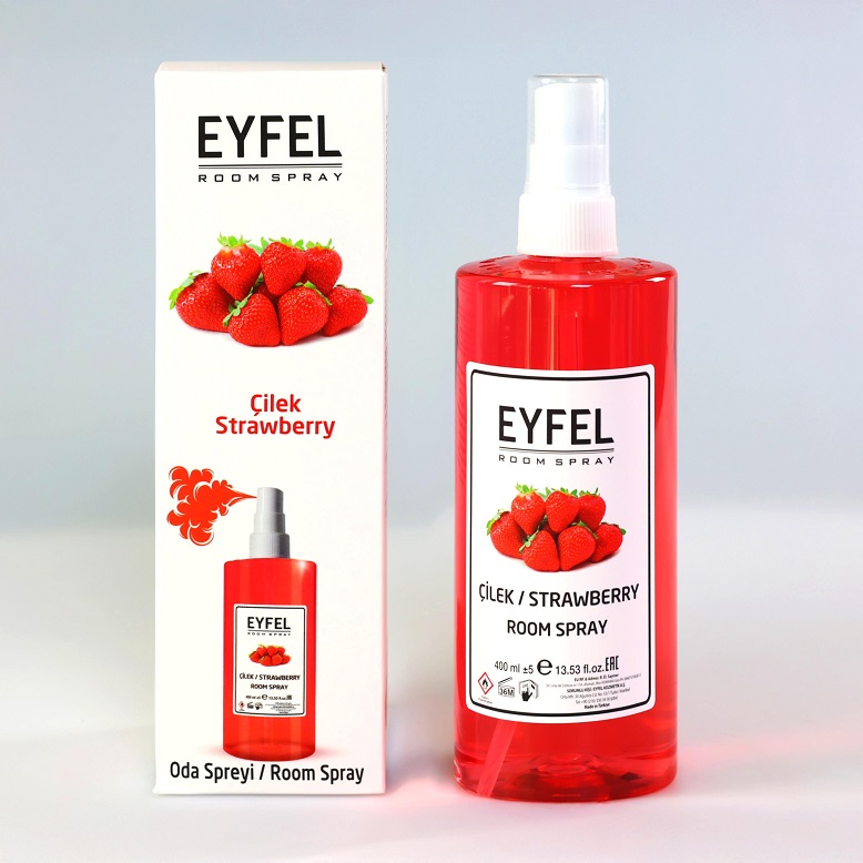 اسپری خوشبوکننده ایفل Strawberry توت فرنگی 400 میل اصلی — تصویر ۲