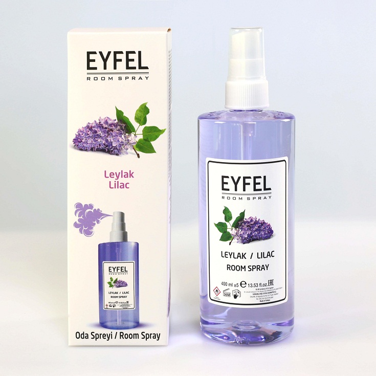 اسپری خوشبوکننده ایفل Lilac یاس بنفش ( لیلاک ) 400 میل اصلی — تصویر ۲
