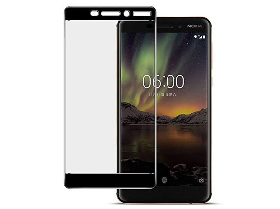 محافظ صفحه نمایش شیشه ای full cover Nokia 6.1