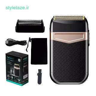 ماشین اصلاح بدن و موزن گوش و بینی مقاوم دربرابر آب با IPX4 و نگهدارنده دستگاه مدل VGR V-601 — تصویر ۶