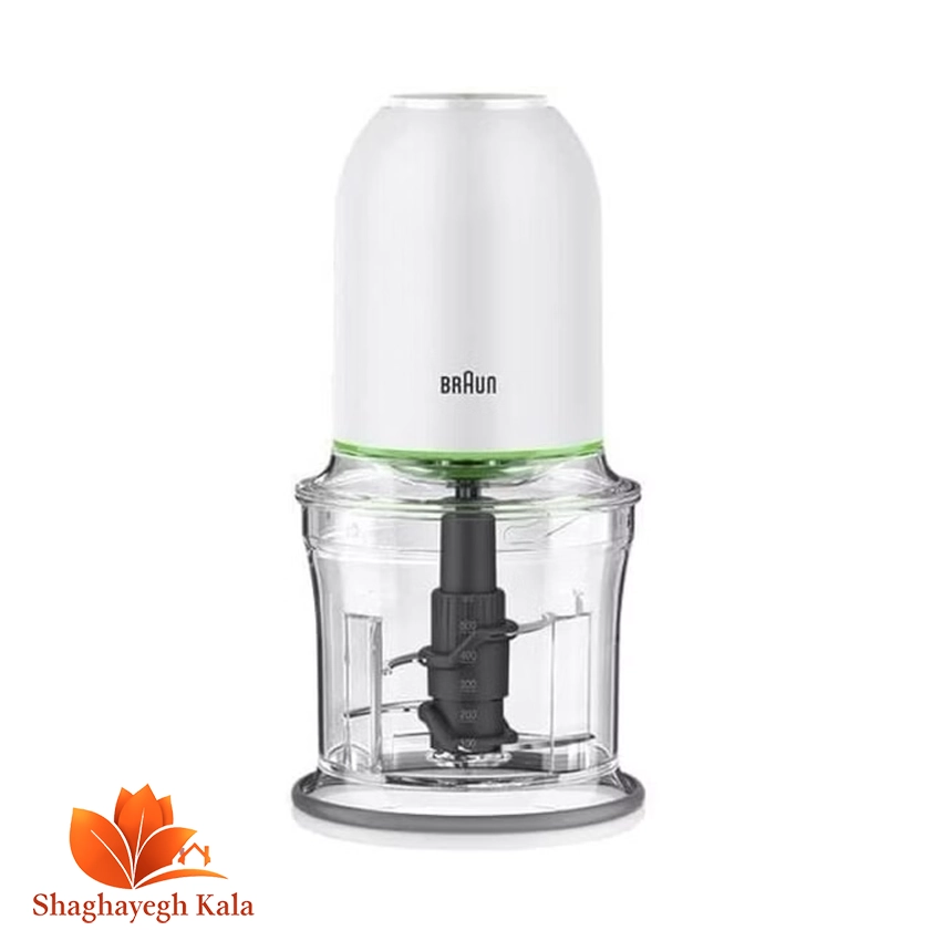 خردکن براون مدل CH3011 – موتور 500 وات با تیغه 4 پره و قابلیت خرد کردن یخ — تصویر ۲