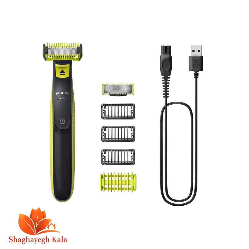 ماشین اصلاح موی صورت فیلیپس مدل QP2824 | اصلاح صفر، ضدآب، سبک و قابل شارژ