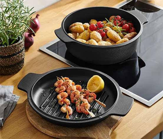کباب‌پز – ماهیتابه چدنی چیبو آلمان