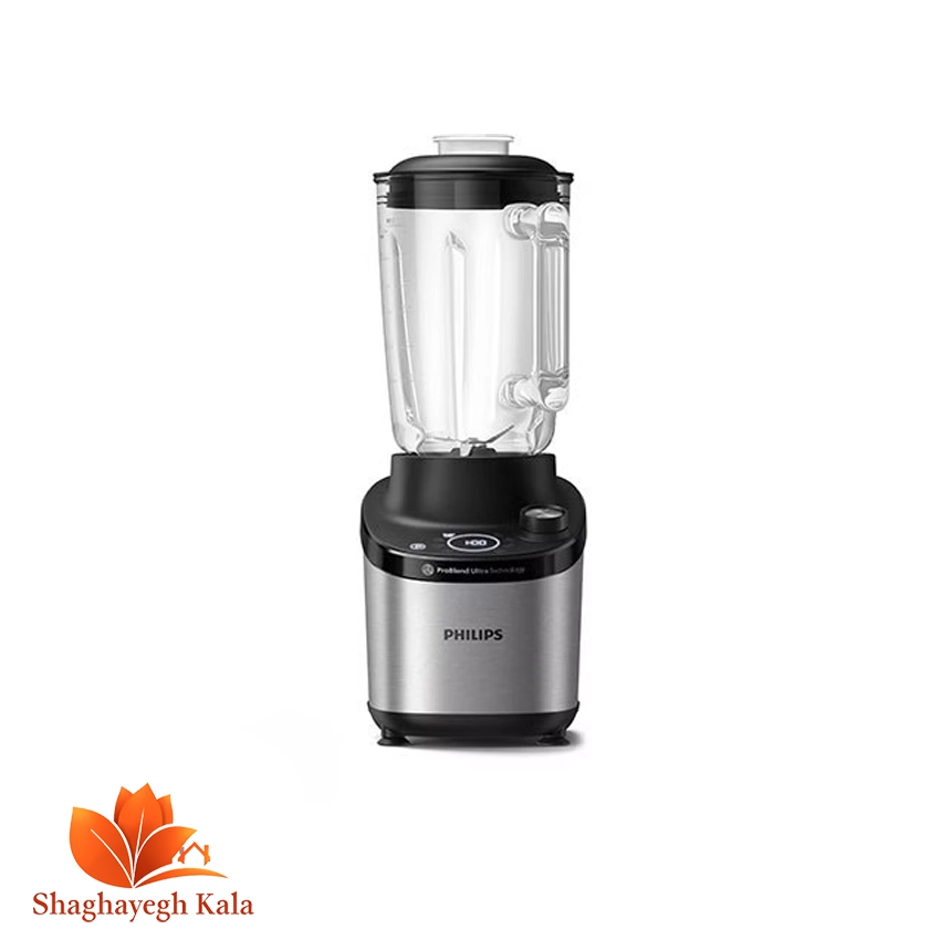 مخلوط کن فیلیپس مدل HR3760/00 | قدرت 1500 وات، تیغه ProBlend Ultra، پارچ شیشهای 2 لیتری