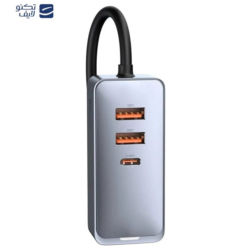 شارژر فندکی 120 وات بیسوس مدل CCBX-120C2X — تصویر ۵