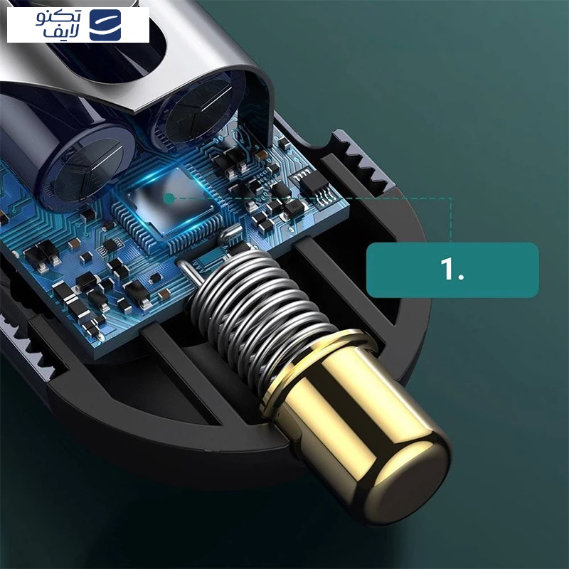 شارژر فندکی 120 وات بیسوس مدل CCBX-120C2X — تصویر ۷