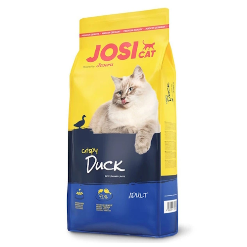 غذای خشک گربه جوسی کت مدل Crispy Duck طعم اردک اورجینال