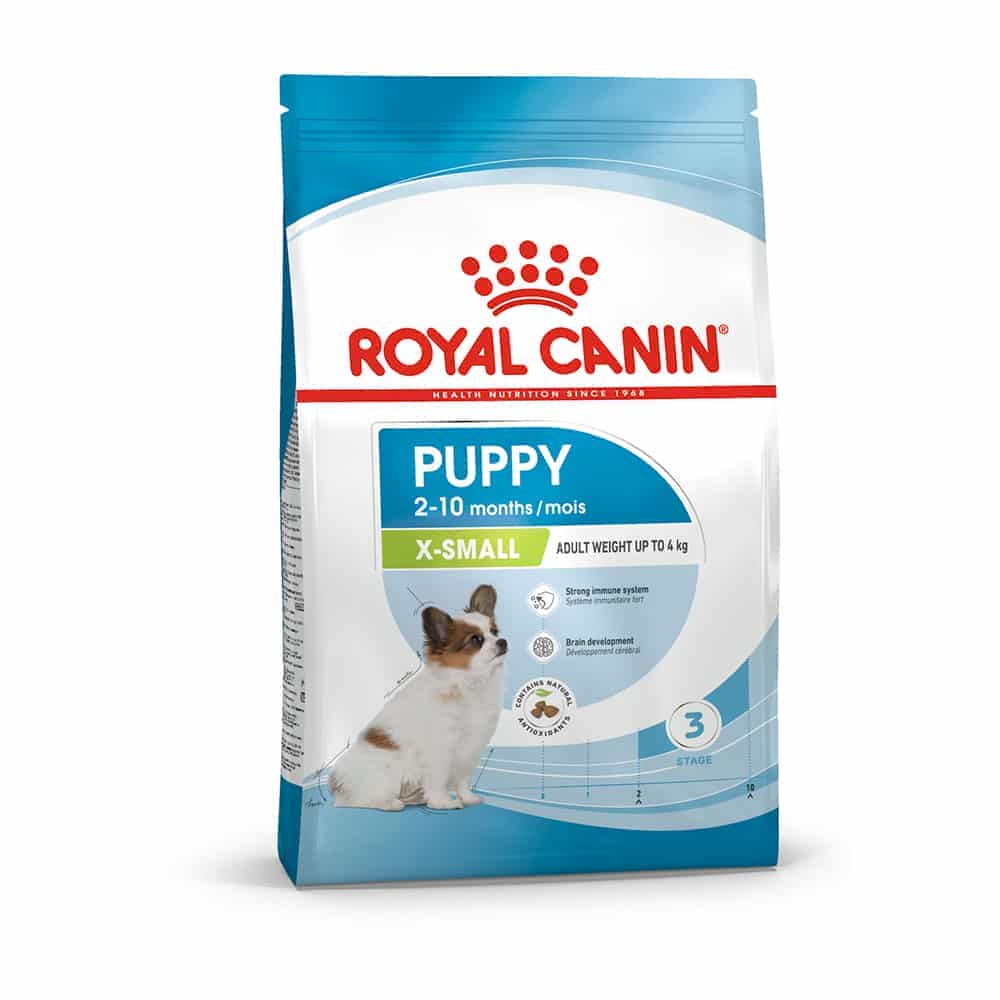 غذای خشک توله سگ رویال کنین مدل X-Small Puppy نژاد خیلی کوچک | 1.5 کیلوگرم