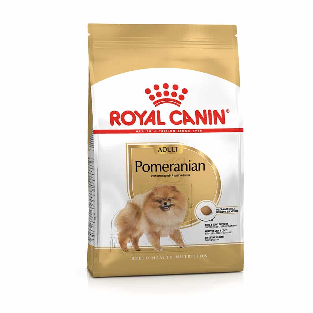 غذای خشک سگ رویال کنین مدل Pomeranian مناسب سگ پامرانین بالغ | 1.5 کیلوگرم