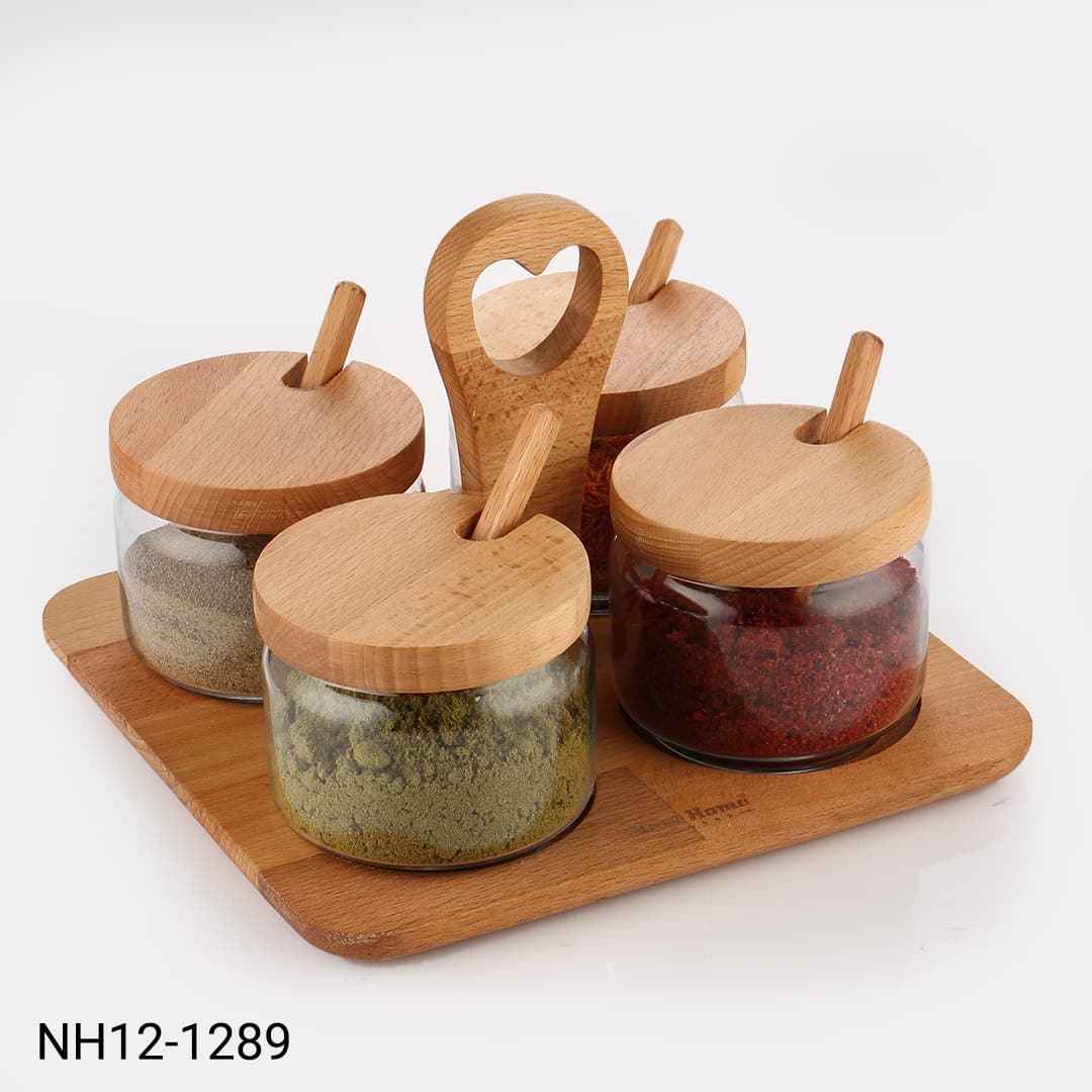 سرویس ادویه‌ 4 عددی نیوهوم مدل NH12-1289 — تصویر ۲