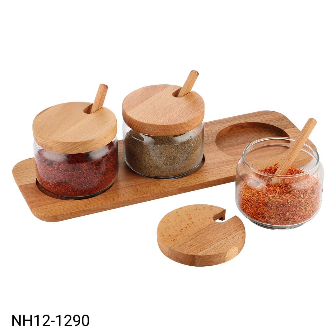 سرویس ادویه 3 عددی نیوهوم مدل NH12-1290 — تصویر ۳