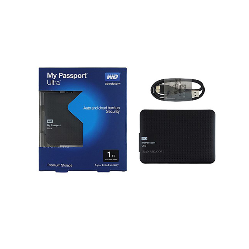هارد اکسترنال وسترن دیجیتال مدل My Passport Ultra ظرفیت 500 گیگابایت — تصویر ۵