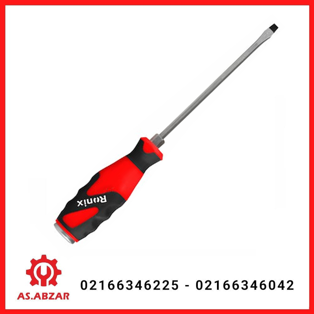 پیچگوشتی تکی ضربه خور 200*8 دوسو دسته TPR رونیکس مدل 2988