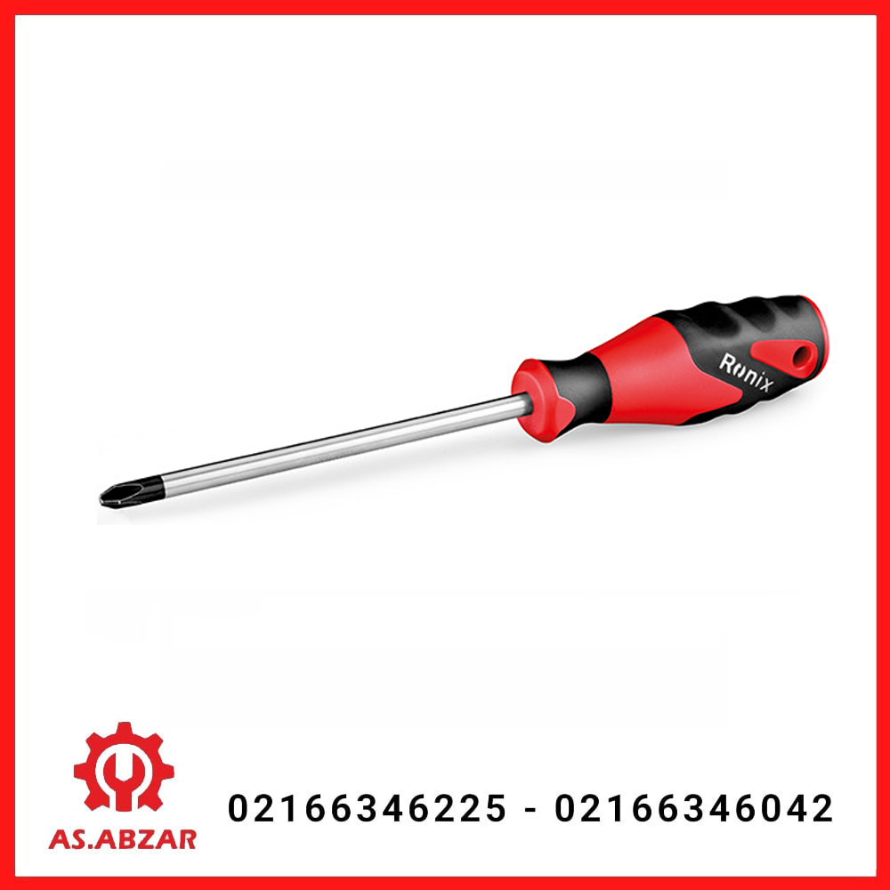 پیچگوشتی تکی 100*3 چهارسو دسته TPR رونیکس مدل 2836