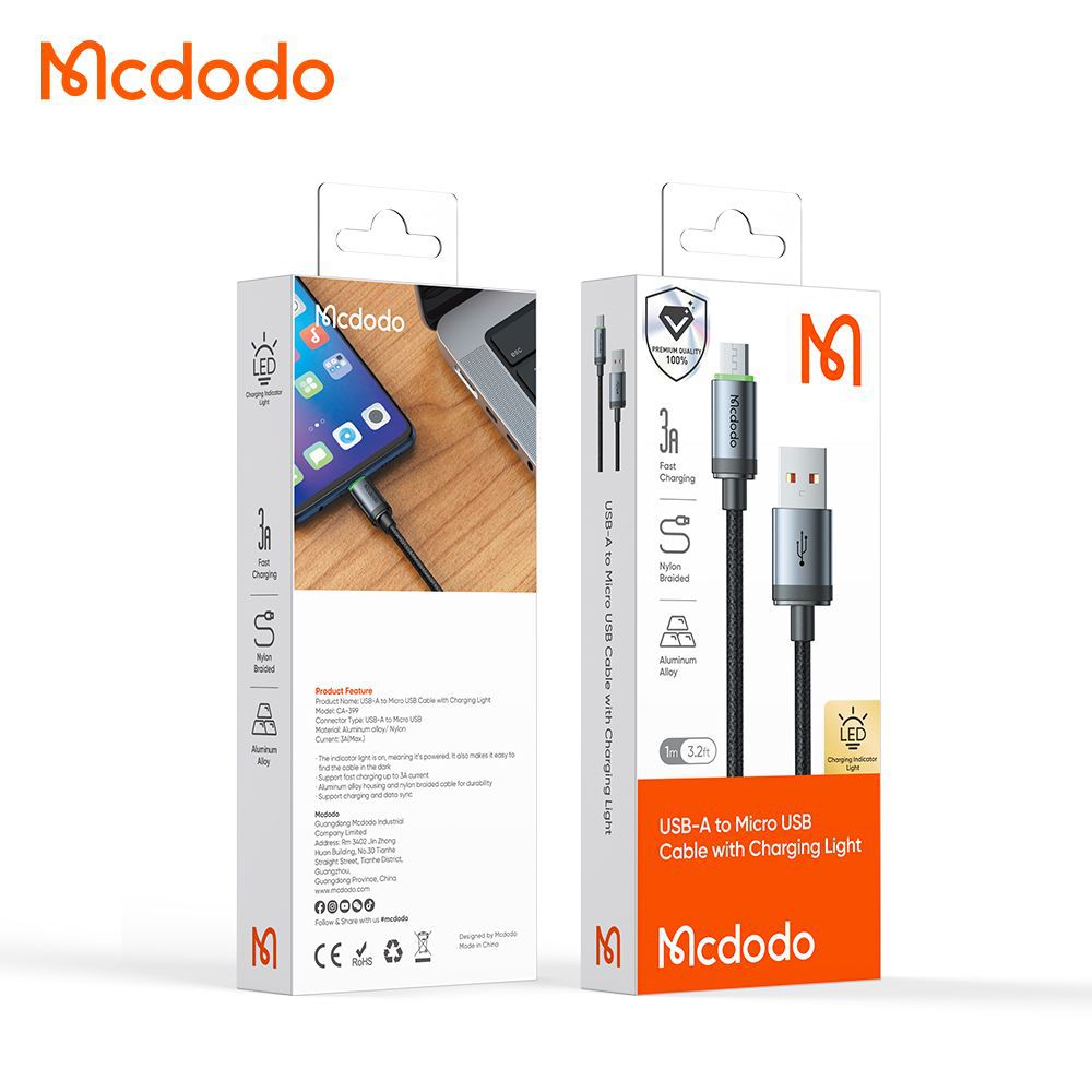 کابل USB به میکرو مک‌دودو مدل CA-3990 — تصویر ۳