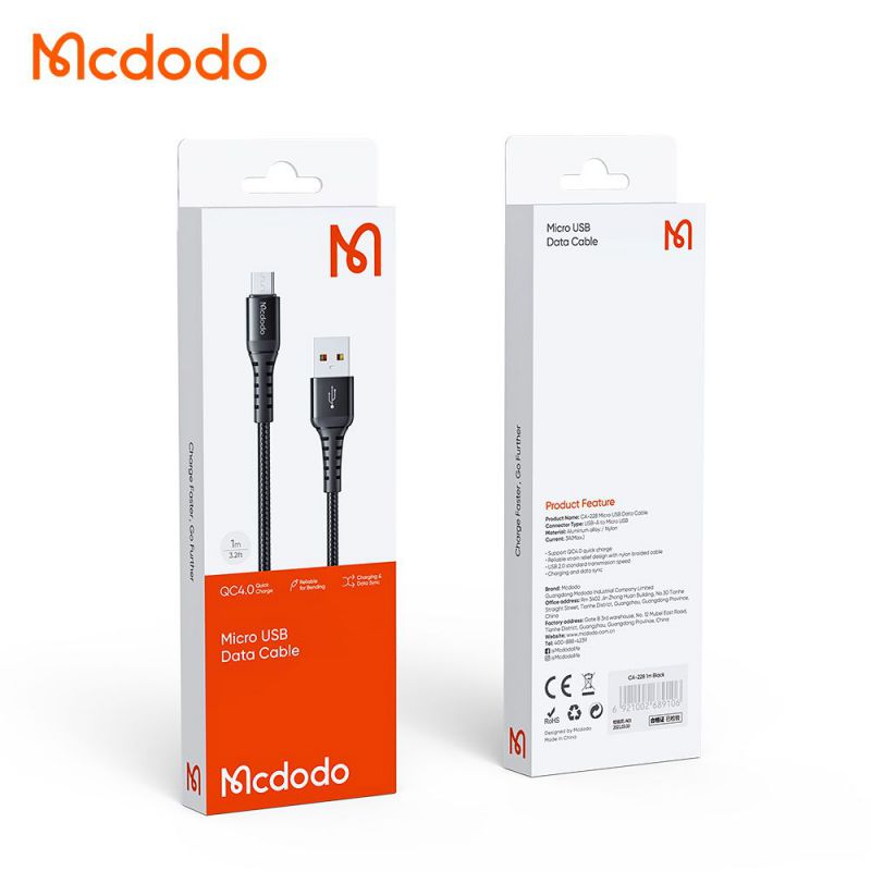 کابل USB به میکرو مک‌دودو مدل CA-2281 — تصویر ۳
