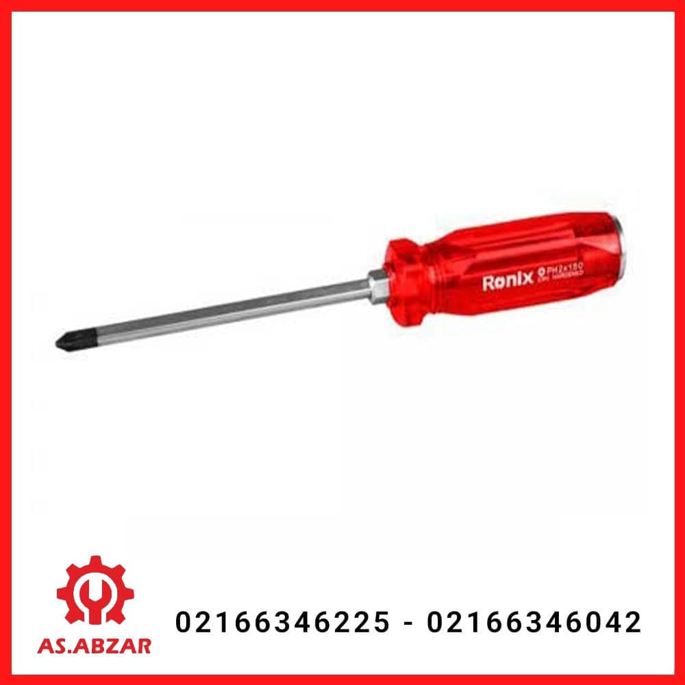 پیچ گوشتی ضربه خور 100*6 رونیکس مدل 2963
